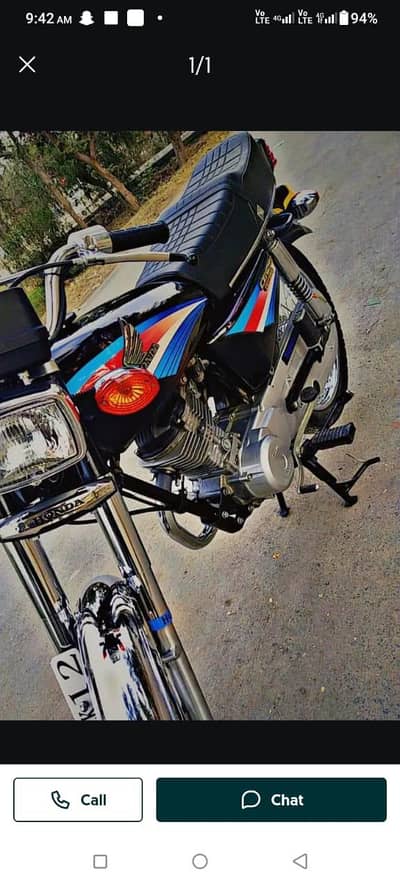 Honda 125cc present for sale