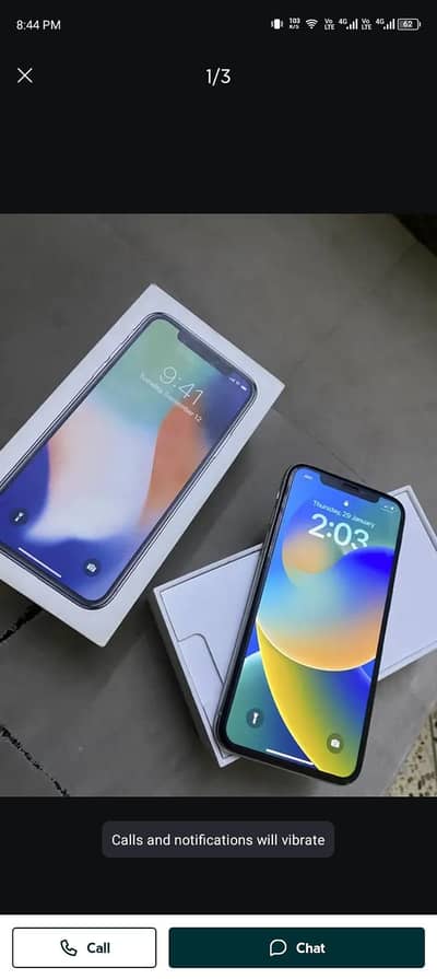 iphone x 256 GB PTA proof all okay