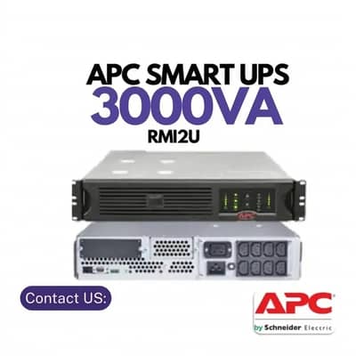 APC Smart UPS 3000VA 2700W SUA3000RMI2U