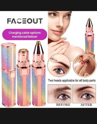 Face out. Original face hair remover machine -