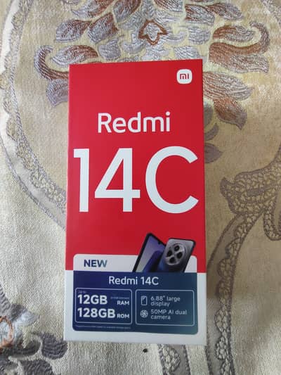 Redmi 14c brand new pta approved