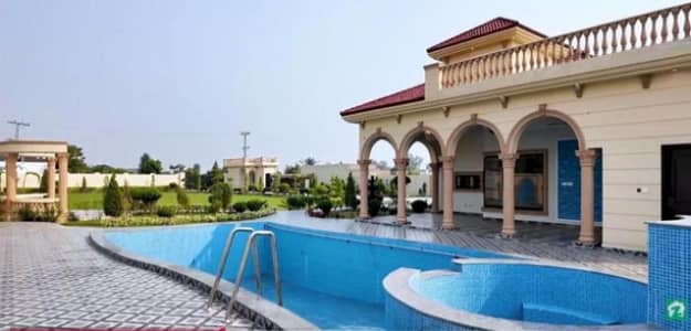 Grand Luxury Farmhouse On Barki Road - Massive 92 Marla Property For Elite Living!