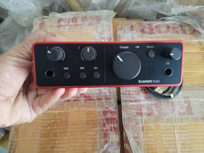Focusrite Scarlett Solo 4th Gen