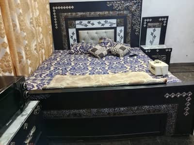 Bed set\ wooden bed \ king size bed \ Double bed