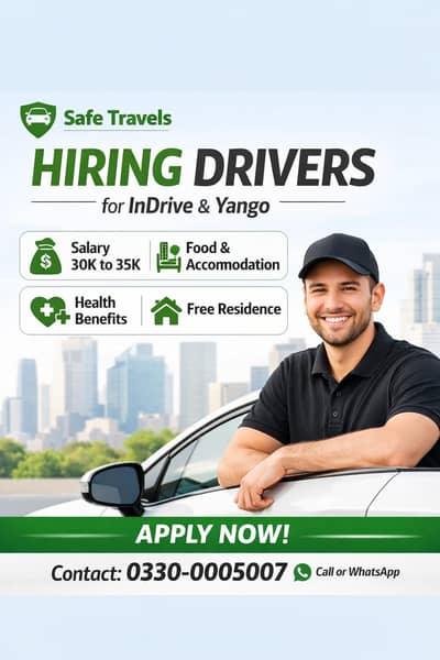 Driver Required For A Company Safe Travels