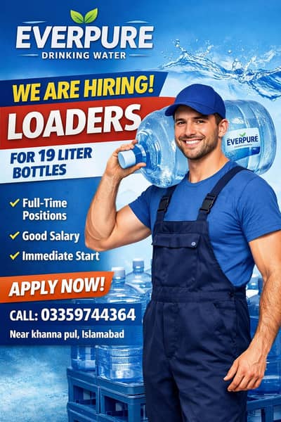 job for Loading of 19 liter