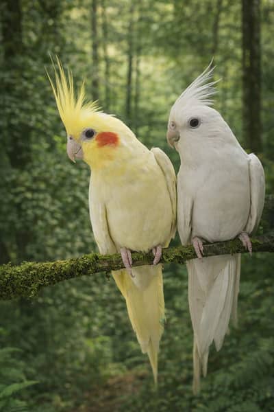 Cockatiel parrot