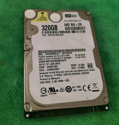 wD 320 gb Hard drive