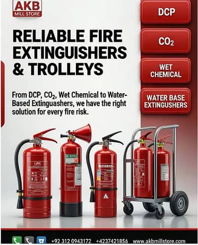 Fire Extinguisher ,DCP,CO2,AFFF,Wet chmical ,Water type,halaotron