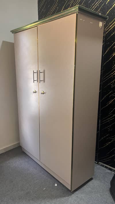 Urgent Sale Urgent Wardrobe, Bed & Computer Table (Good Condition)