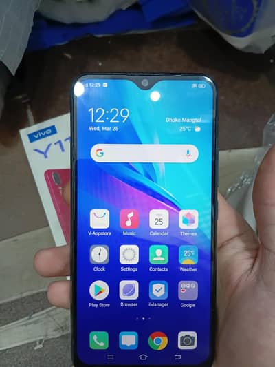 Vivo Y11 3gb ram 32 gb memory 10 by 10 conditionPTA Approved