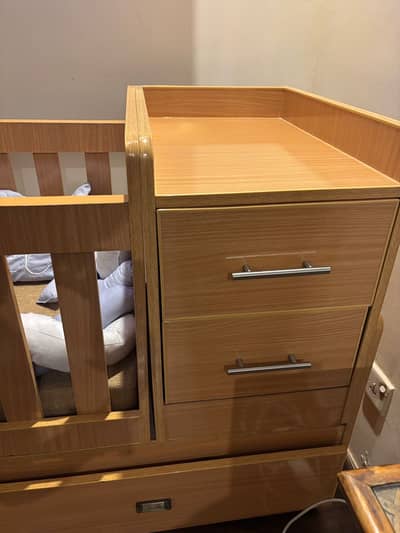 Baby cart in ash wood