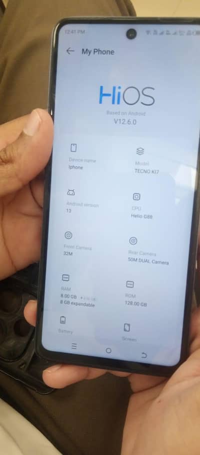 techno spark 10 Pro  16 gb Ram 128 gb Rom