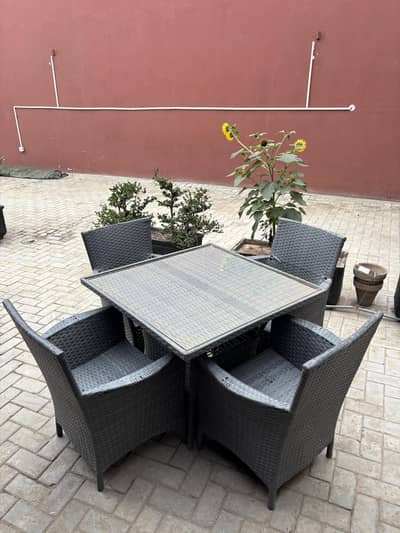 Chair with soft cushions