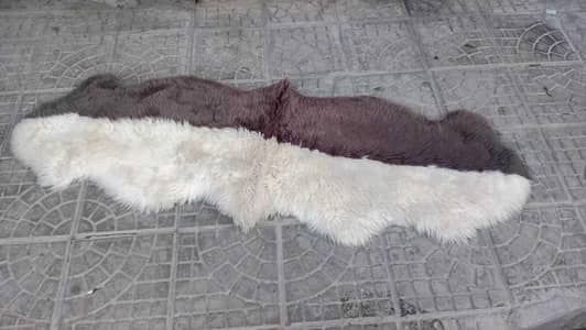 Natural Sheep Fur Rug carpet