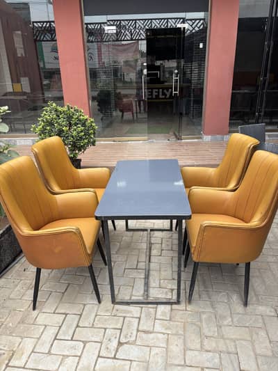 Dining chairs with fresh poshish