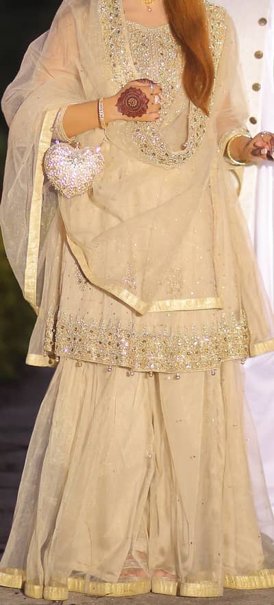 Elegant bridal Nikah dress for sale