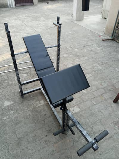 Incline bench press, 8 in 1 excersise.