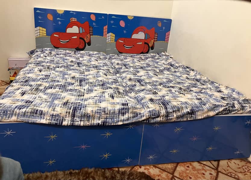 2 printed small beds 2