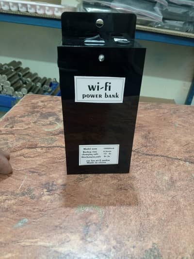 Wifi Ups Powerbank  UpTo 3hr + battery backup