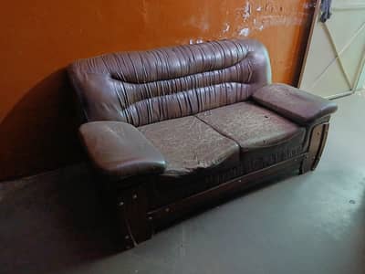 Wooden Sofa 2 Seater