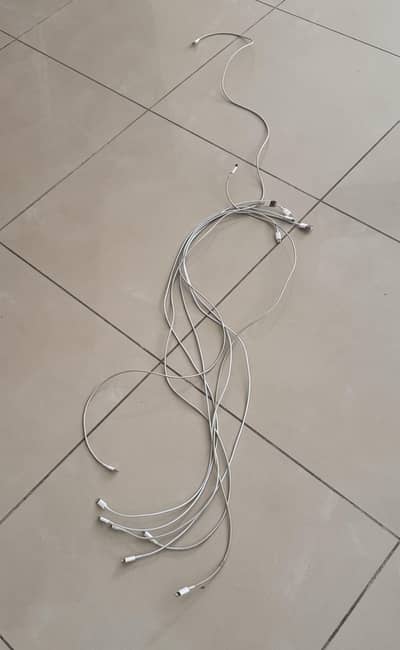 Original Apple Iphone 7,8,9,10,11,& 12 charging wires