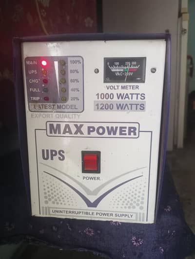 Max Power 1000watts 1200watts