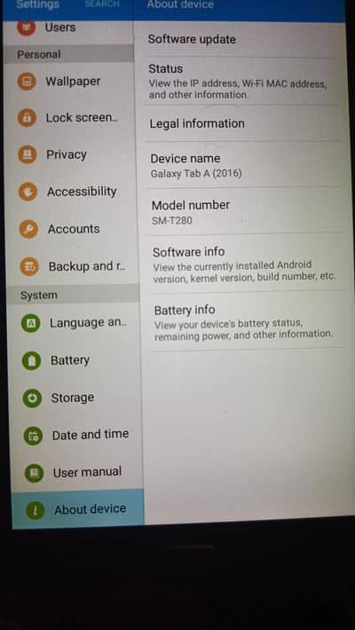 Samsung Galaxy A6 7.0 (2016)