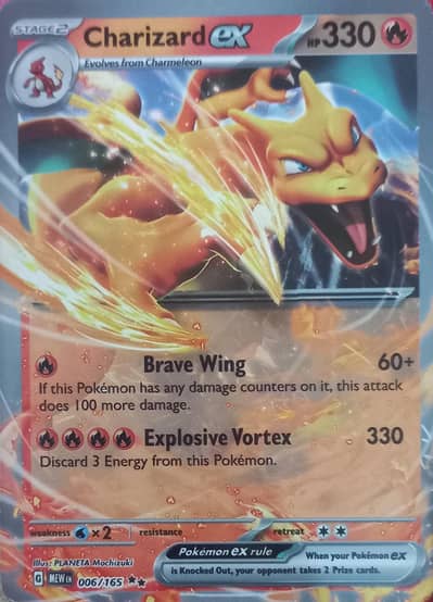 pokemon charizard ex stage 2 card