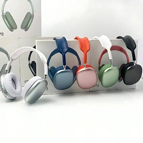 LIMITED TIME SALE! P9 Original USA High-Quality Wireless Bluetooth Headphones - HiFi Stereo, Active Noise Cancelling, and 40-Hour Playback!