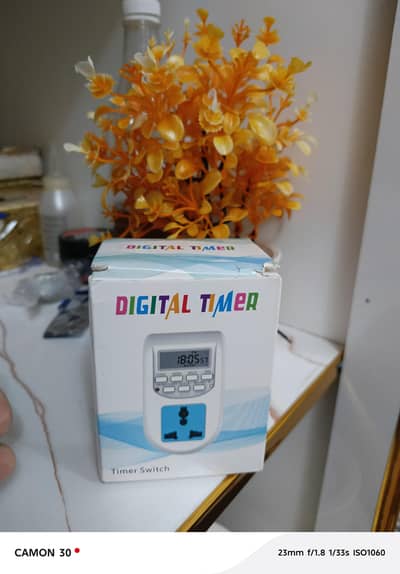 Digital Energy Saving Programmable Electronic Timer Plug in Pakistan