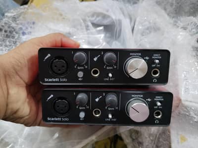 Focusrite Scarlett Solo 2nd Gen ( each piece 25k)