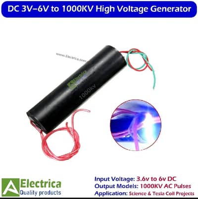 Stun gun module high voltage generater . .