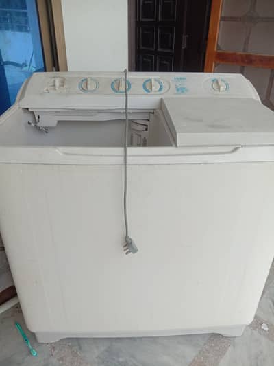 Haier washing machine + Drayer working condition is 10/10