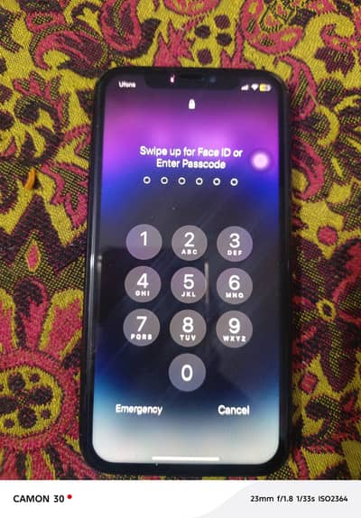 I phone xr 128 GB sim time wala