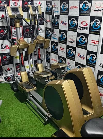 ELLIPTICAL TREADMILL DUMBBELL PLATES RODS BENCH SPIN BIKE