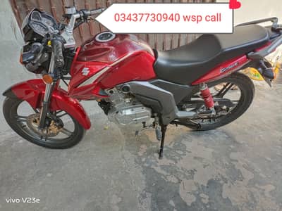 Suzuki 125,good fuel average,very  comfort & smooth drive