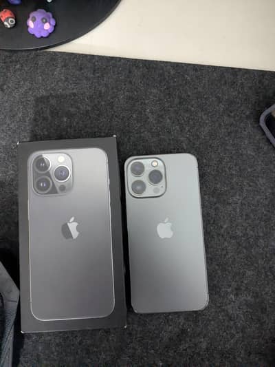 Urgent Sale with Box.  Iphone 13 pro non pta 75 BH