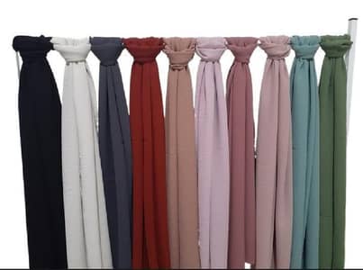 *Product Name*: 4 Pcs Multicolor Chiffon Stoles for Women