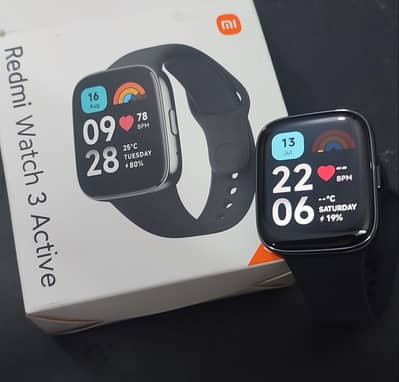 Redmi Watch 3 Active – 10/10 Condition [Used Once]