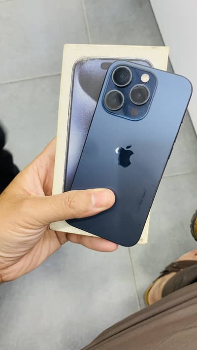 Apple iPhone 15 Pro 128GB Blue Titanium JV