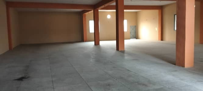 1.5 Kanal Single Storey Factory For Rent Near Gajjumatah