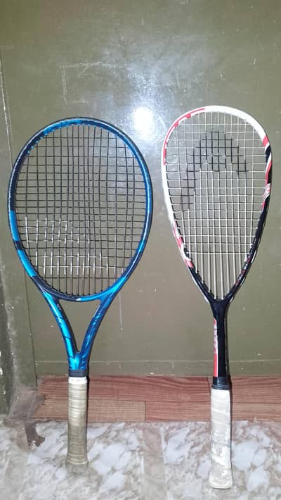 Lawn Tennis and squash racket