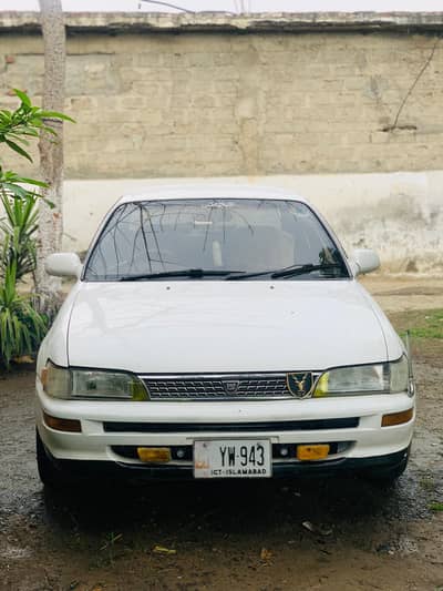 japani xee corolla 95 model 2013 registered family use car in good