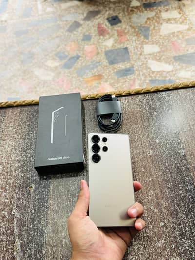 Samsung Galaxy S25 Ultra Just Box Opened 11 Months Warranty Full Sim