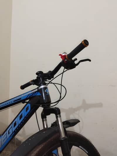 GEGOO Mountain Bike – Stylish Black & Blue | Excellent Condition