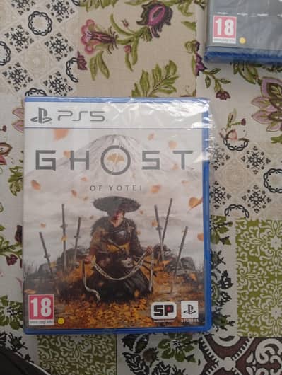 ghost of yotei ps5 sealed pack disc
