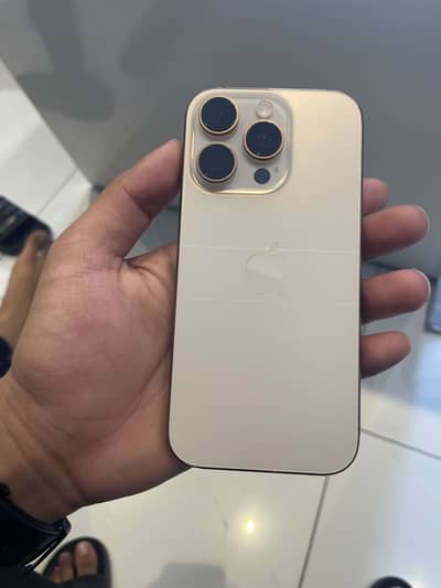 IPHONE 16 PRO 128GB DESERT TITANIUM NON PTA FACTORY UNLOCK UK MODEL