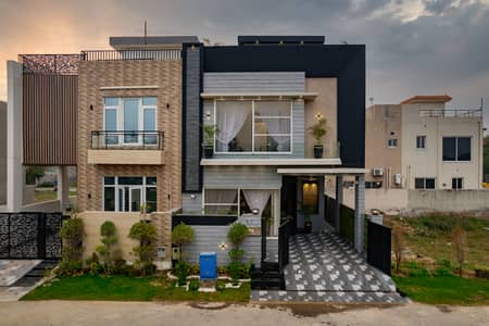 Fully Furnished 5 Marla Brand New House For Sale