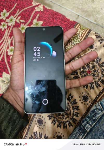 vivo y400 8+8/256 gb. 1month used condition 10/10 koi scratch nh h